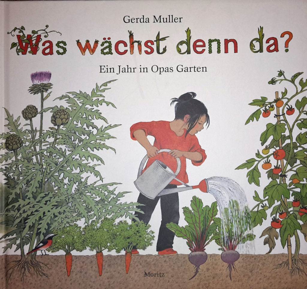 Buchtipp Gartenjahr Buch für Kinder Was wächst denn da? RAEMPEL