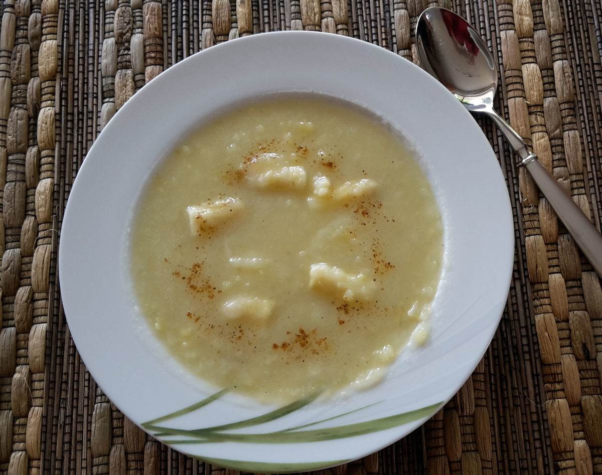 Spargelcremesuppe vegan - Rezept - RAEMPEL