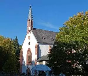 Rheinsteig wandern Kloster Marienthal