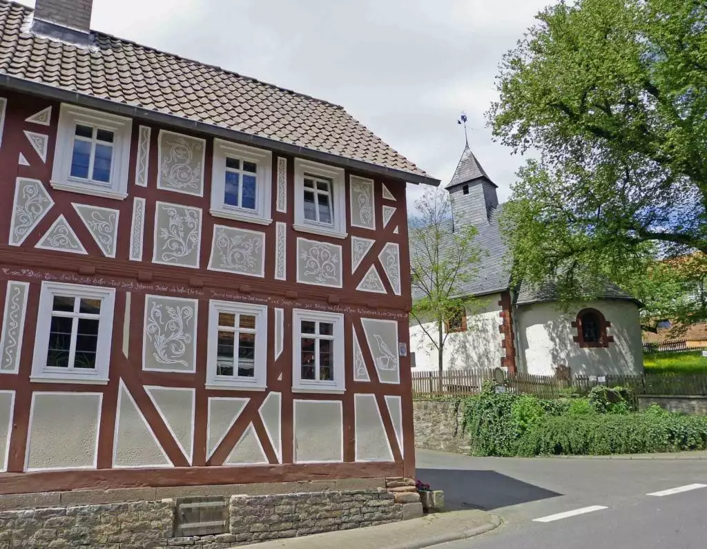 elisabethpfad in hessen altenvers kirche