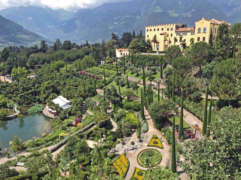 Berühmte Gärten Gärten von Schloss Trauttmansdorff Meran