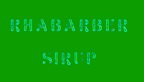 Ein grüner Hintergrund mit der Aufschrift „Rabber Strip“ darauf.