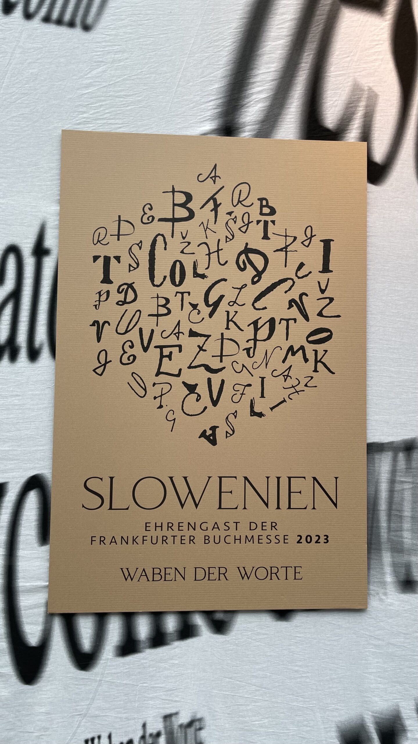 Buchmesse 2023 - Poster Slowenien