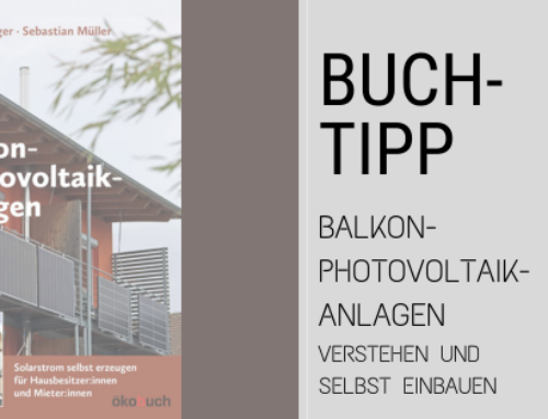 Buchtipp – Balkon-Photovoltaik-Anlagen